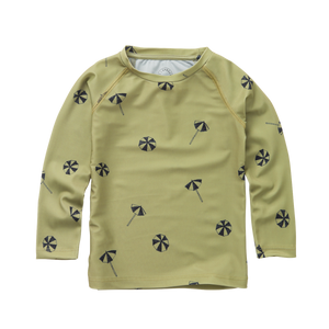 Swim T-Shirt Umbrella Print