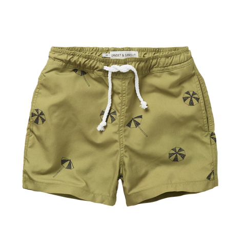 Swim Shorts Umbrella Print