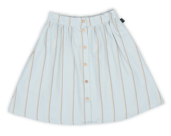 Wave Button Skirt