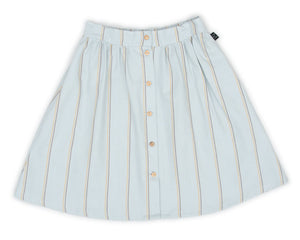 Wave Button Skirt