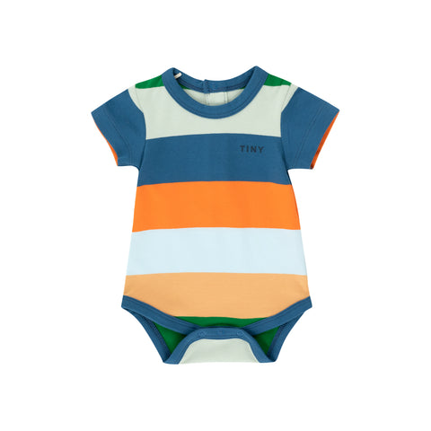 Stripes Body – tangerine/almond/pistachio