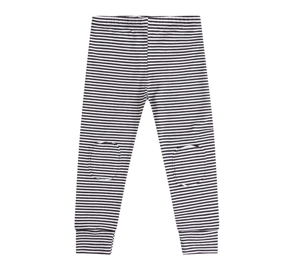 Leggings black/white Stripes
