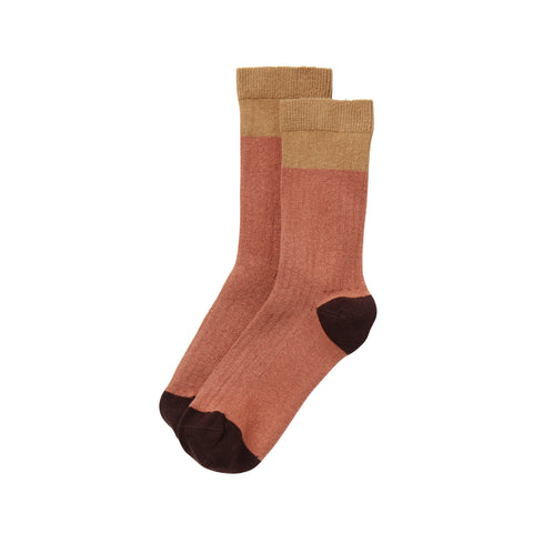 Socks Tri-Color – Red Roan/Dun/Chestnut